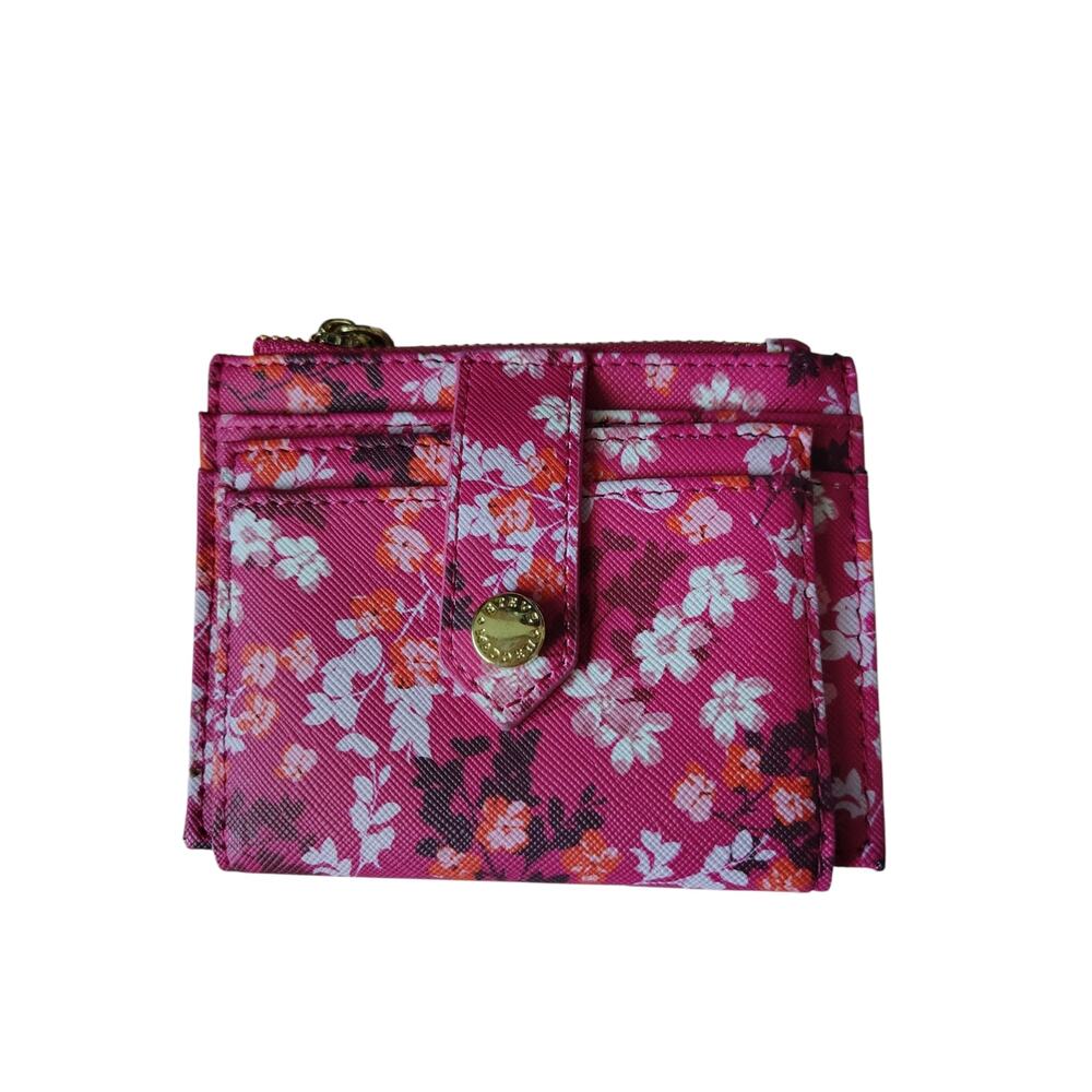 Steve Madden Floral Cardholder Pink OS